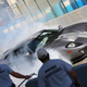 Illustration for article titled National Hero Enters Ford GT In Burnout Contest To Smoke The Meats